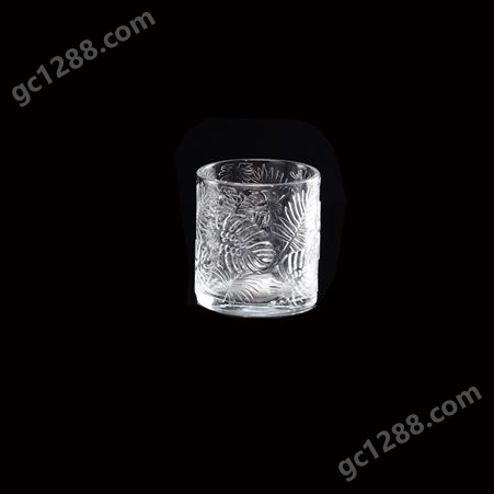 圆口晶白料玻璃蜡烛杯 厂家定制DIY手工蜡烛台