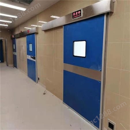 直线加速器门 ICU室平移自动铅门聚铅全国上门安装