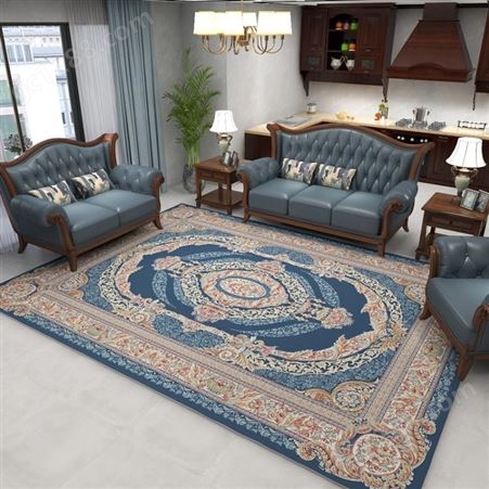 土耳其竹纤维人造丝奢华欧式美式地毯别墅波斯风地毯
